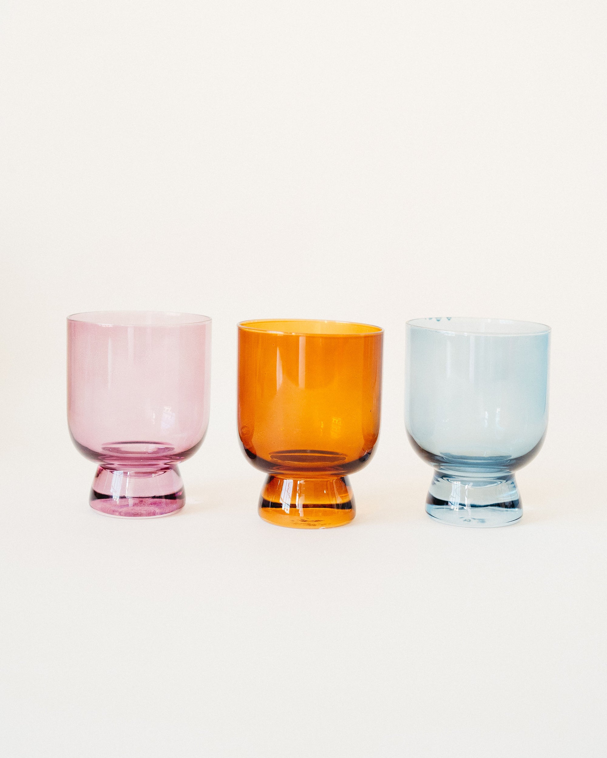 6oz Colored Drinking Glass