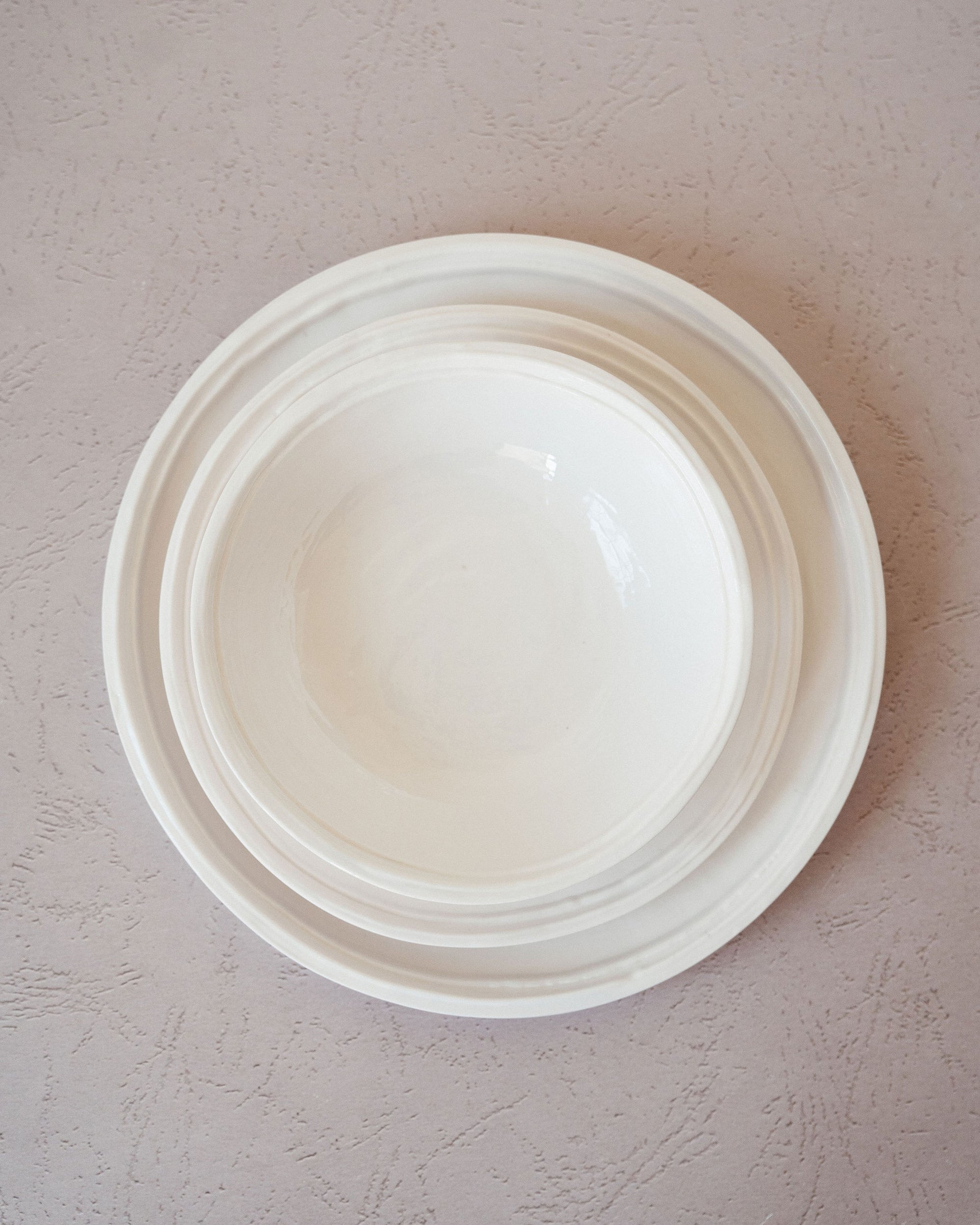 Double Lined Salad Plate