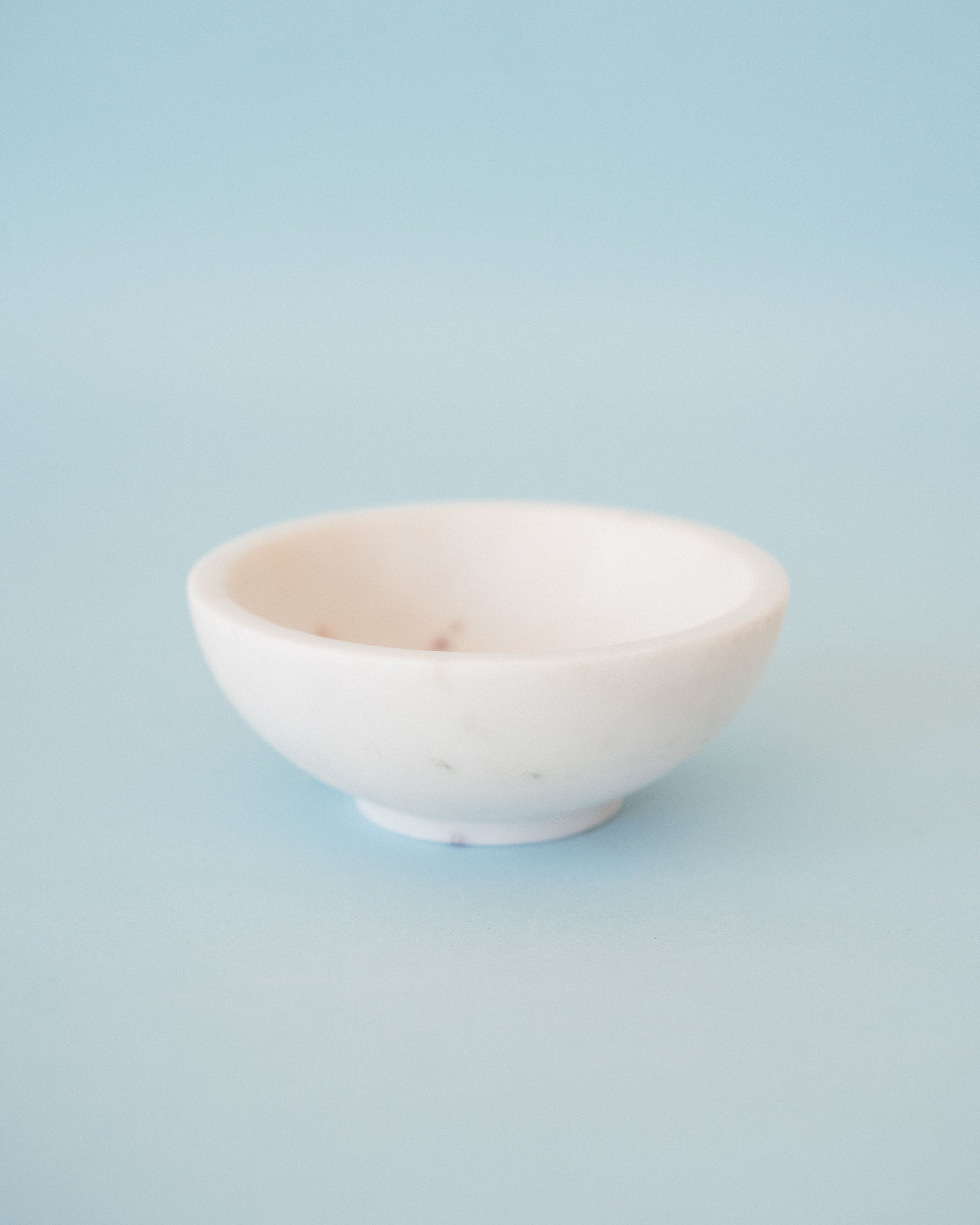 5x5 White Marble Bowl