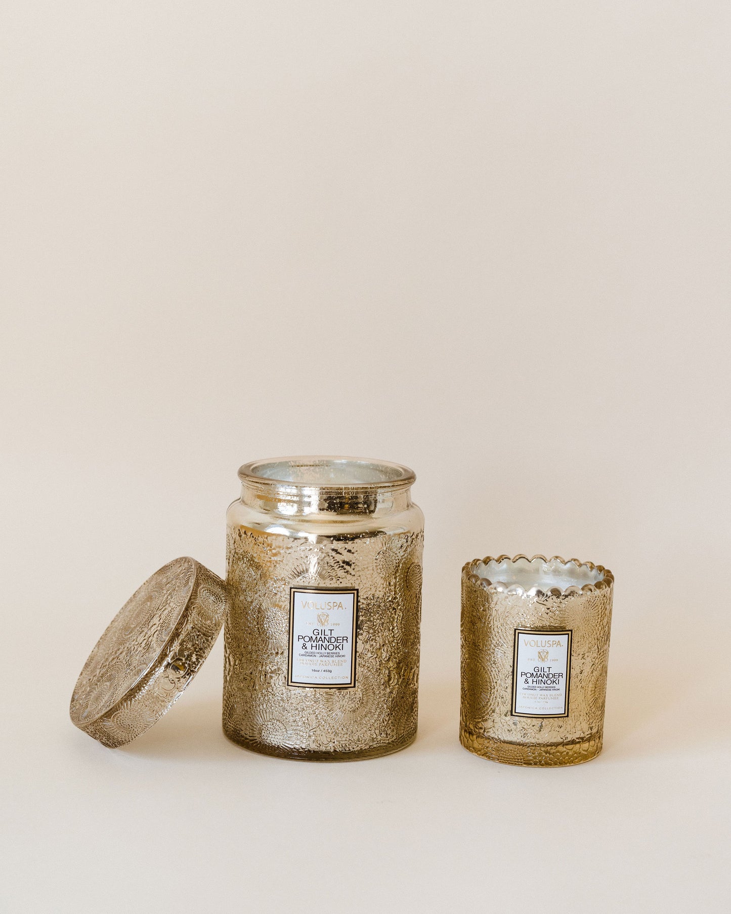 Gilt Pomander & Hinoki