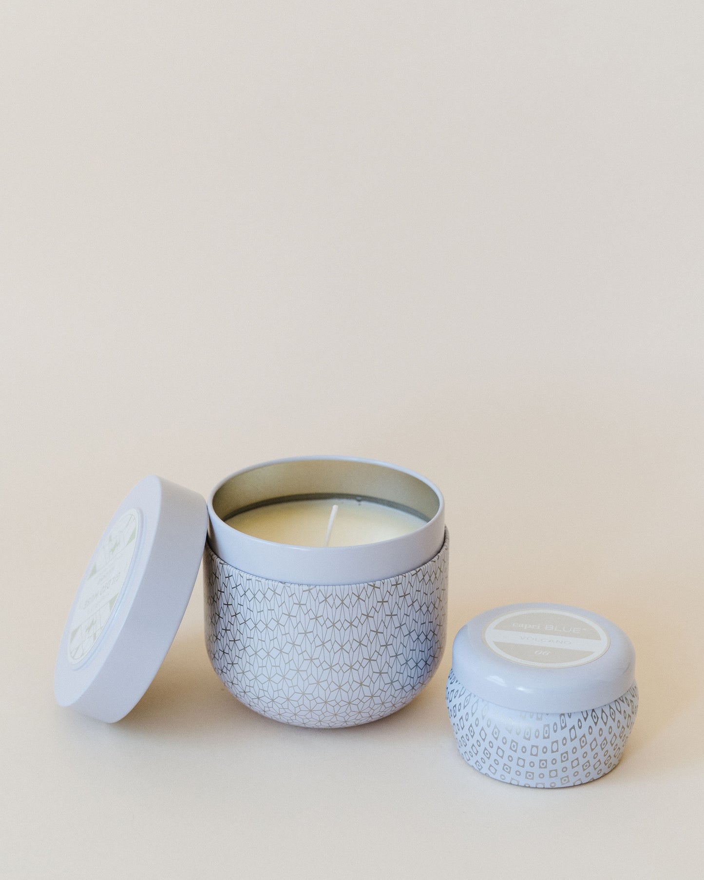 Volcano Gilded Muse White Tin