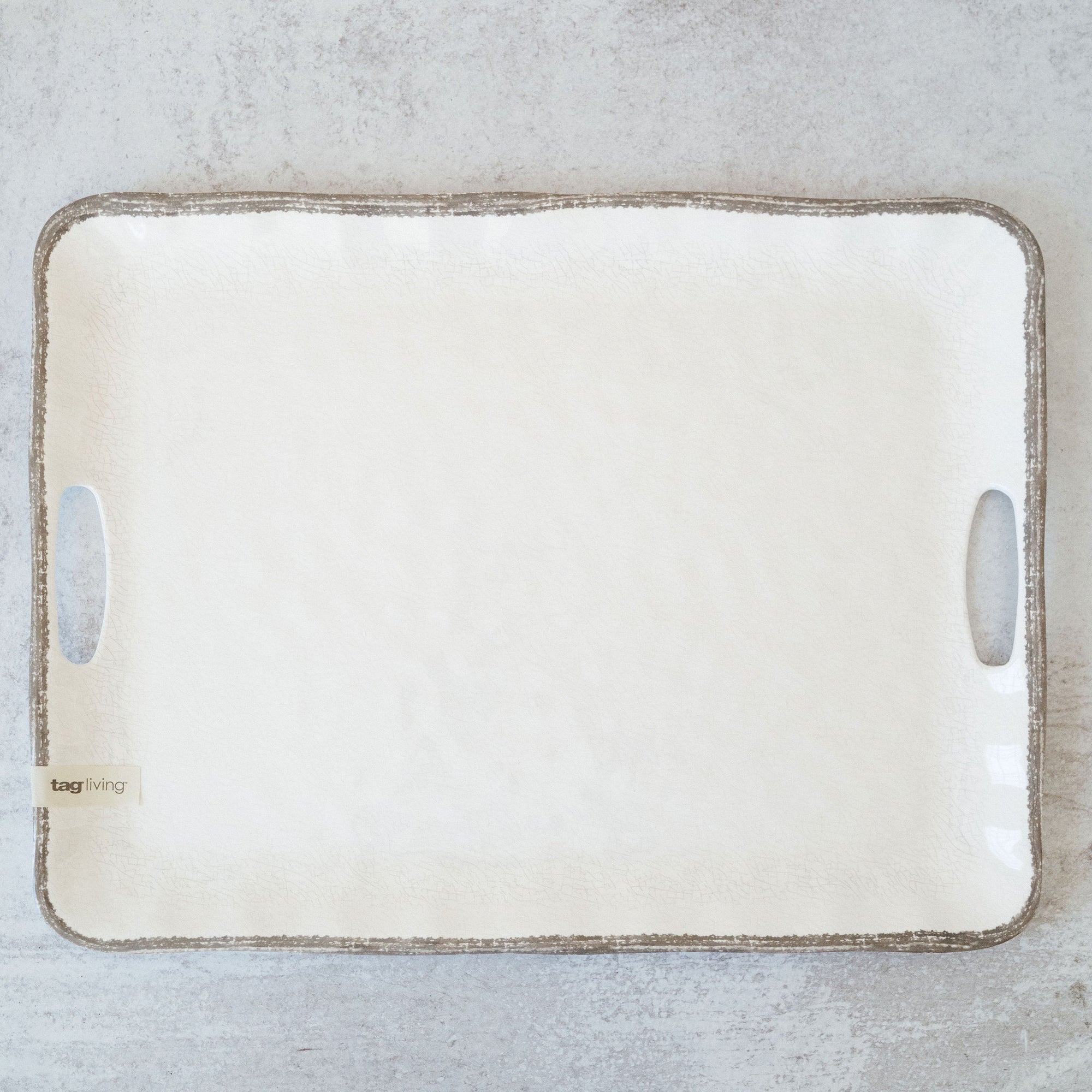 Veranda melamine serving tray
