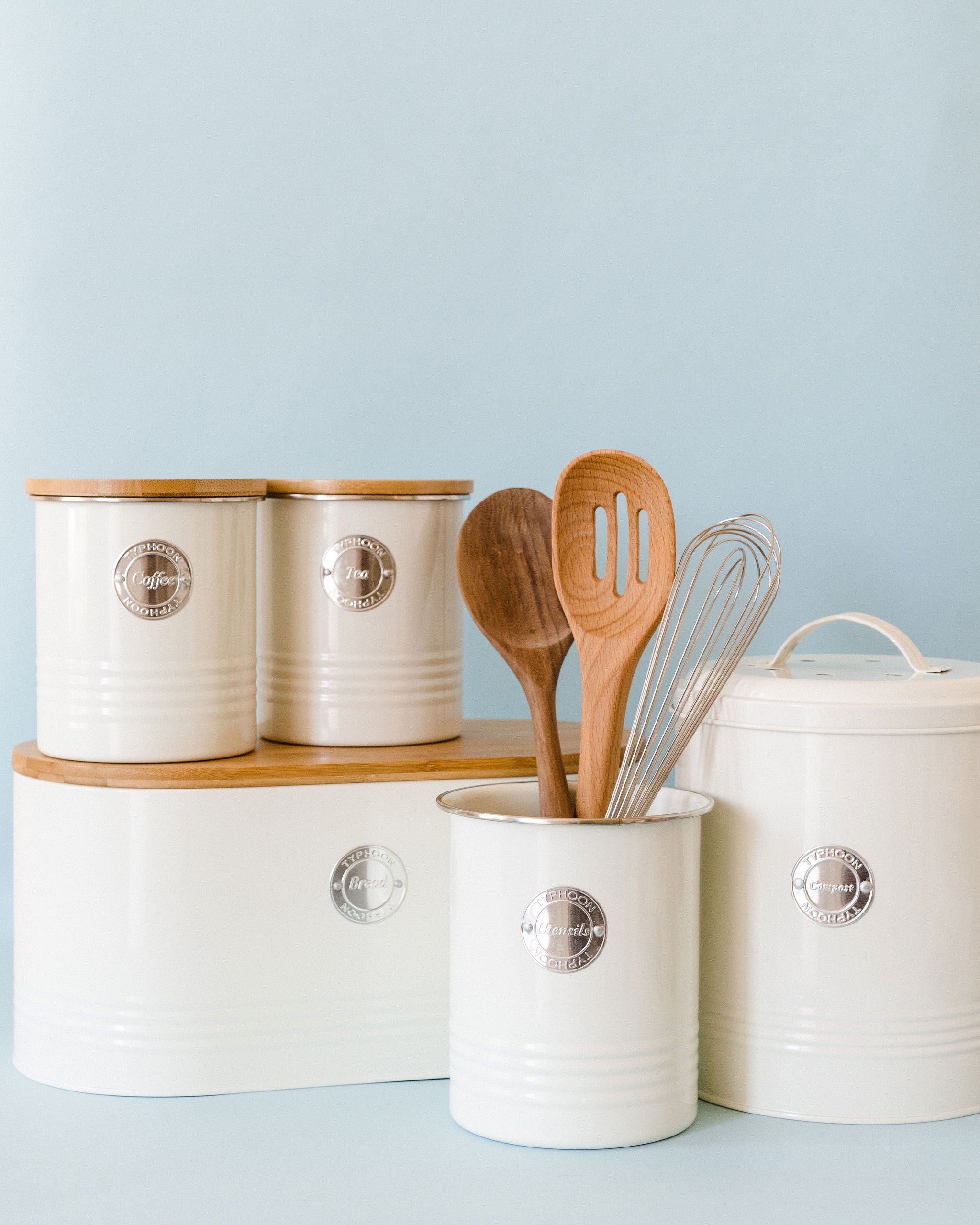 Living Cream Utensil Pot - Shop The Butler's Pantry