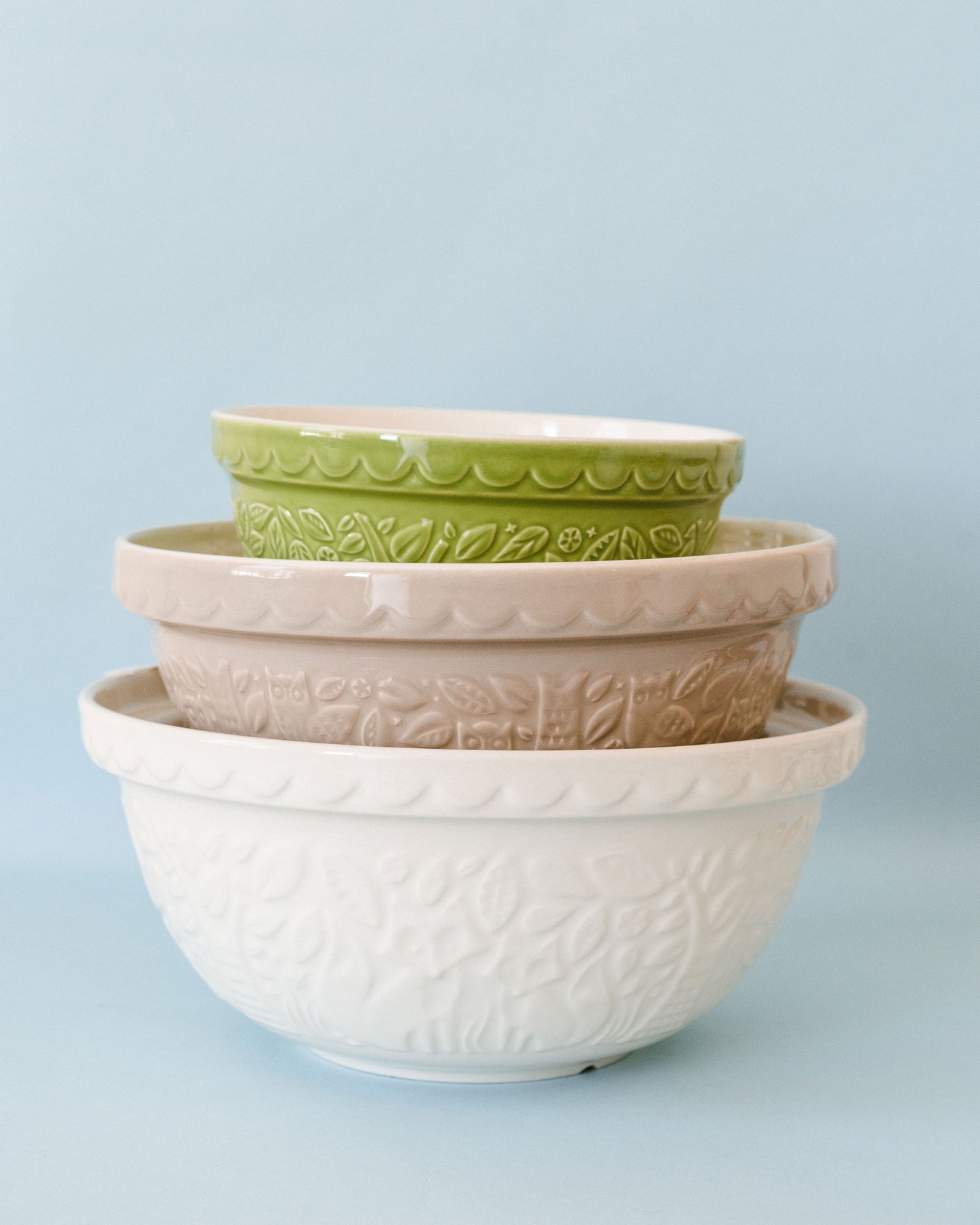In the Forest Bowl 11.5" Cream