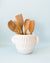 Cream Stoneware Crock