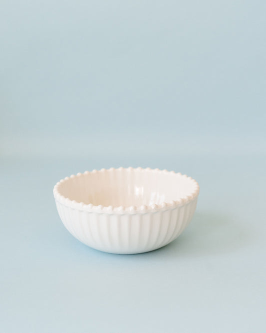 Beaded Pearl Salad Bowl