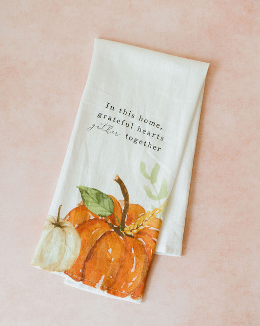 Pumpkin Flour Towel
