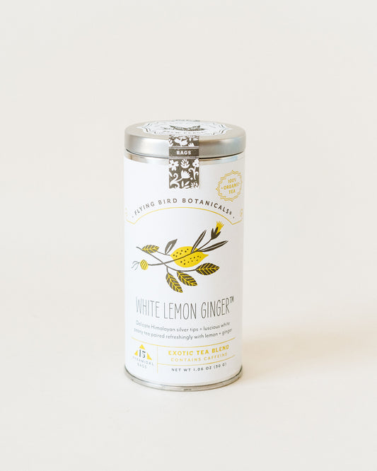 White Lemon Ginger Tea
