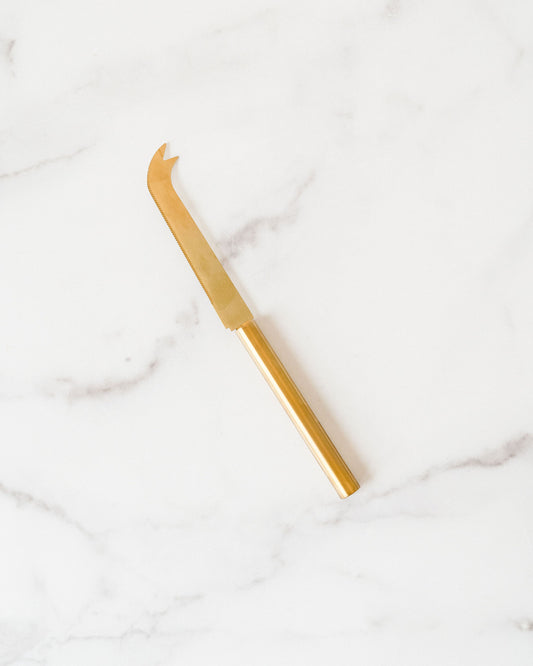 Gold Cheese Knife
