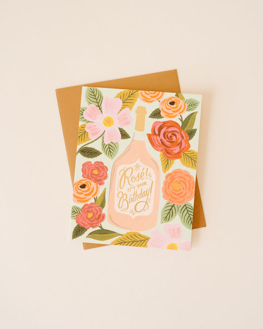 Rose It's Your Birthday Card