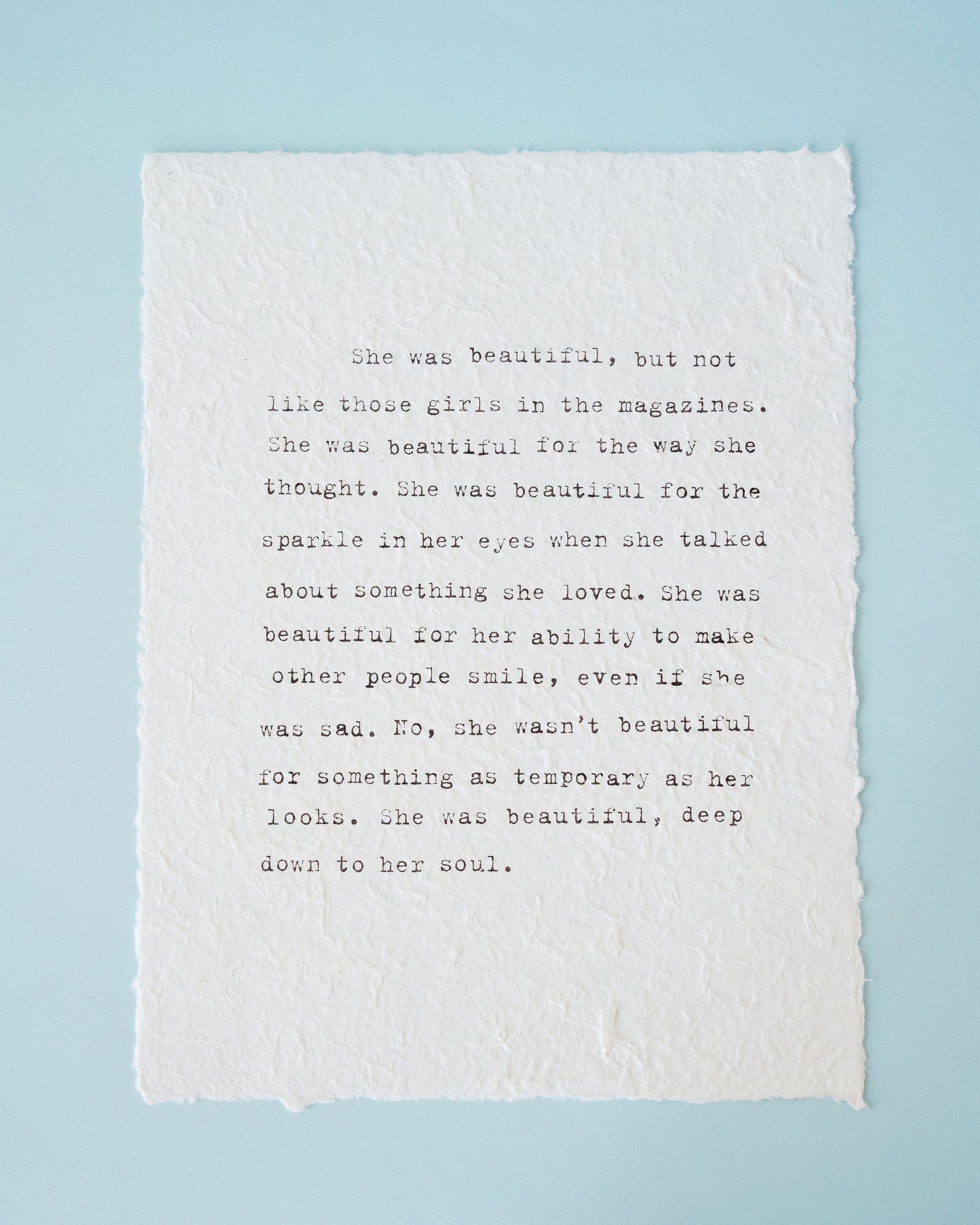 Handmade Paper Print