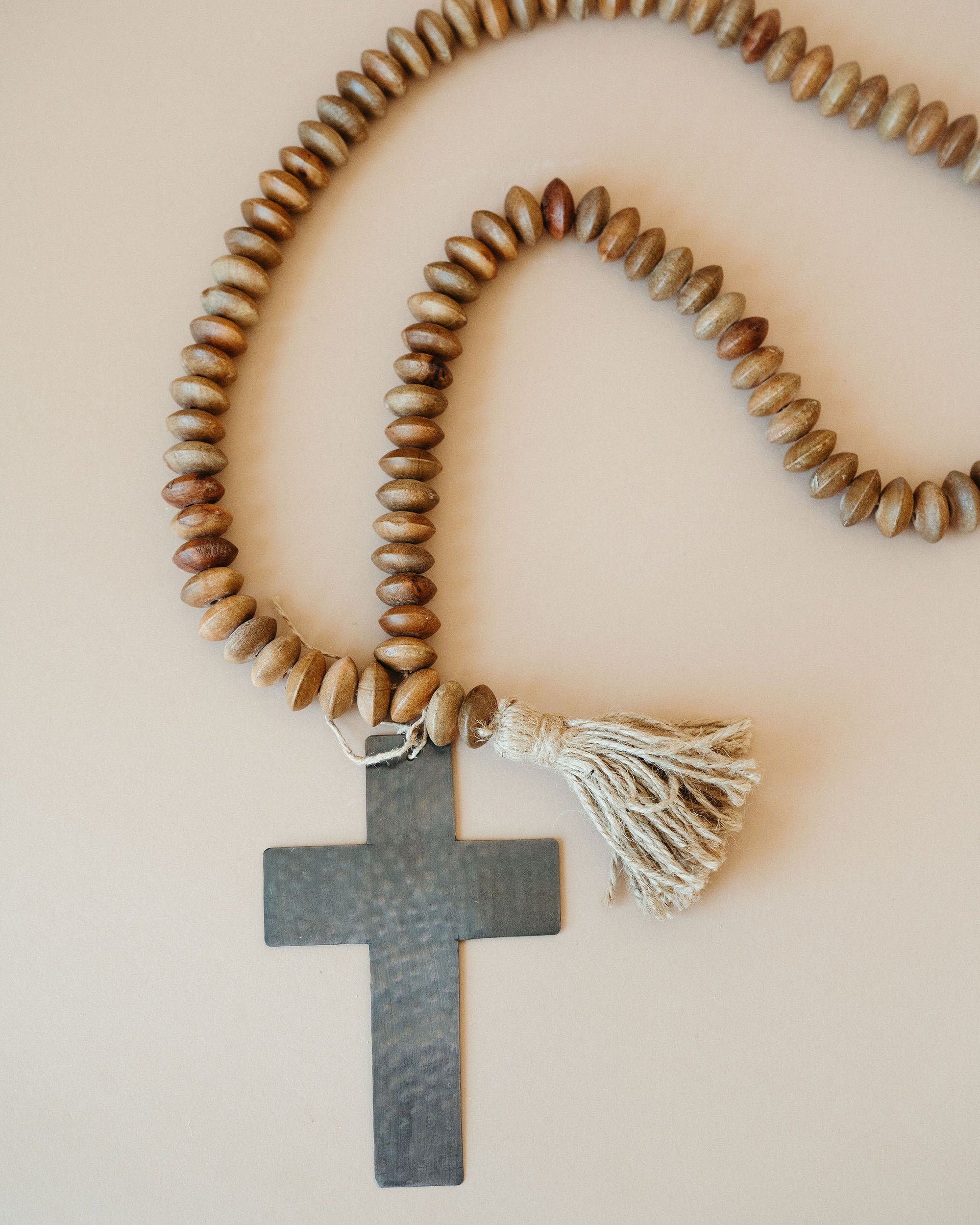Cross Beaded Decor