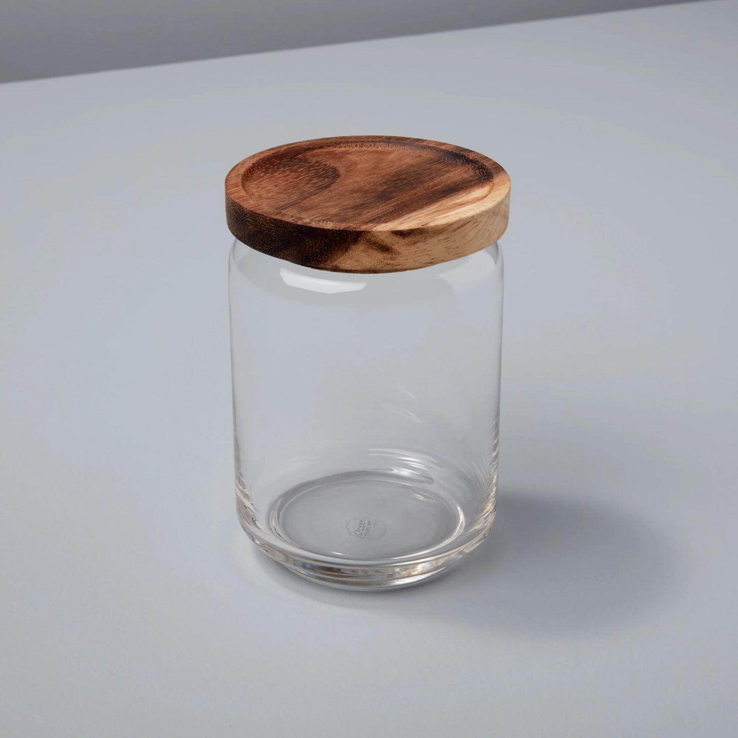 Glass Container with Acacia-Lid