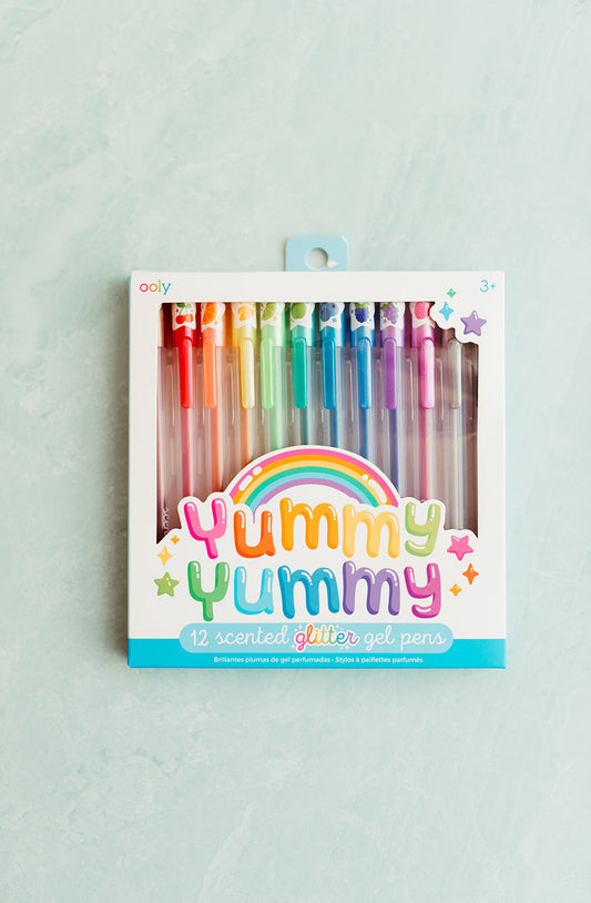 Scented Color Glitter Gel Pens