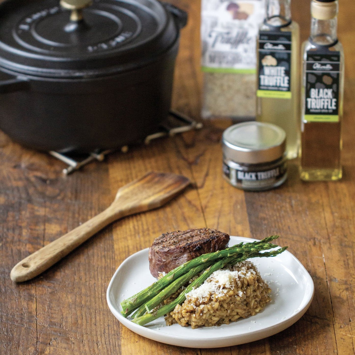 Truffle Parmesan Wild Mushroom Risotto